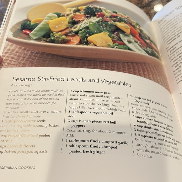 Joy of Cooking All About Vegetarian Cooking hardcover cookbook - VGUC - Becker - Picture 6 of 11